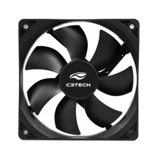COOLER FAN P/GABINETE 120x120x25 PRETO F7-100BK C3 TECH COOLER FAN P/GABINETE 120x120x25 PRETO F7-100BK C3 TECH